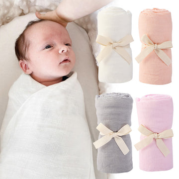 Avezano Soft Stretch Newborn Baby Photo Towel