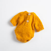 Avezano New Bunny Costume Baby Wool Baby Outfits Photo Shoot 3-piece set