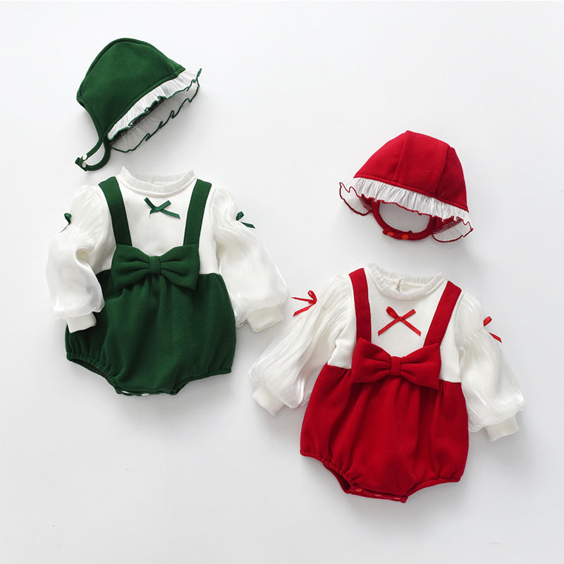 Avezano Baby Bag Fart Coat Winter Outfits Clothing Plus Velvet Shooting Props
