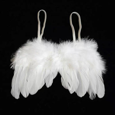 Avezano Baby Angel Feather Wings Photoshoot Props