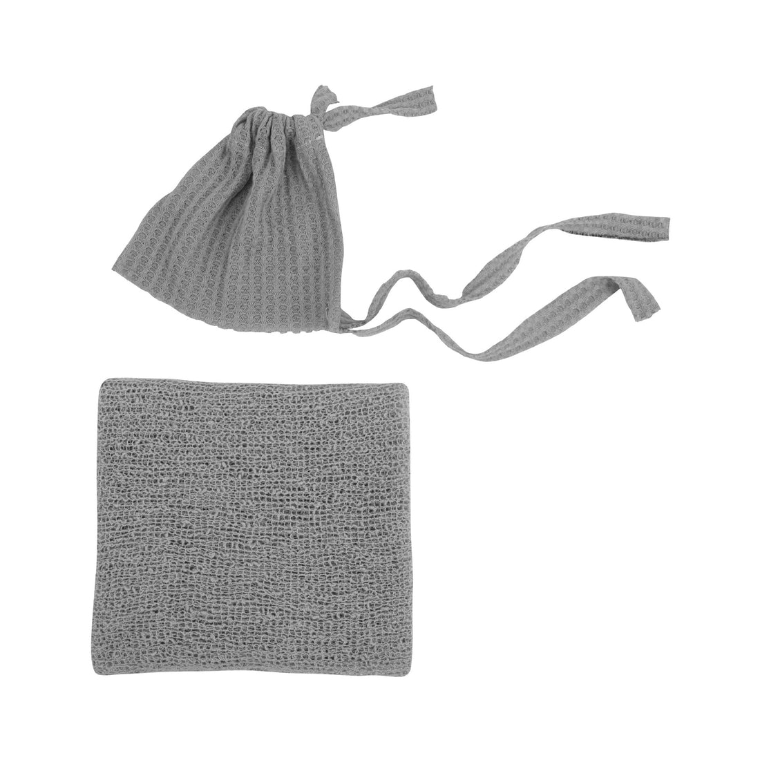 Avezano Wrap Newborn Wrap Hat Set 2Piece Prop Set