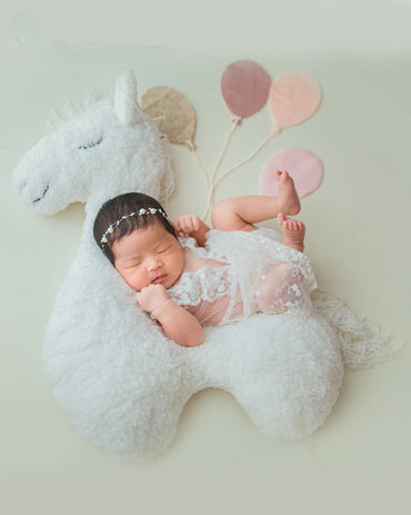 Avezano Newborn Pony Infant Pillow Photography Props