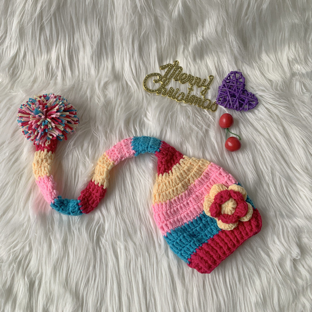 Avezano New Children's Knitted Cartoon Wool Hat Outfits