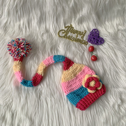 Avezano New Children's Knitted Cartoon Wool Hat Outfits