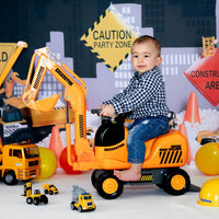 Avezano Mini Construction Site Toy Engineering Vehicles Photography Backdrop-AVEZANO