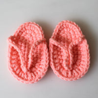 Avezano Mini Crochet Slippers Newborn Photography Props