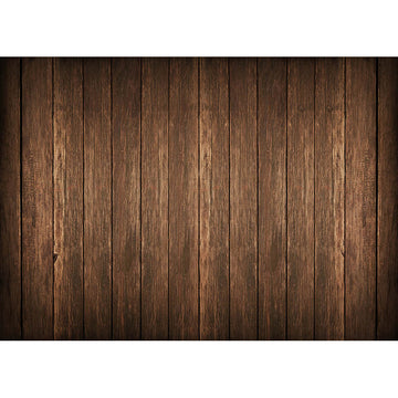 Avezano Dark Brown Wood Floor Texture Backdrop-AVEZANO