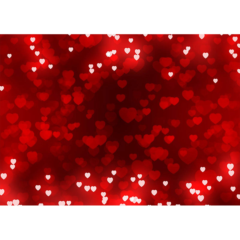 Avezano Red Background And Love Hearts bokeh Valentine&