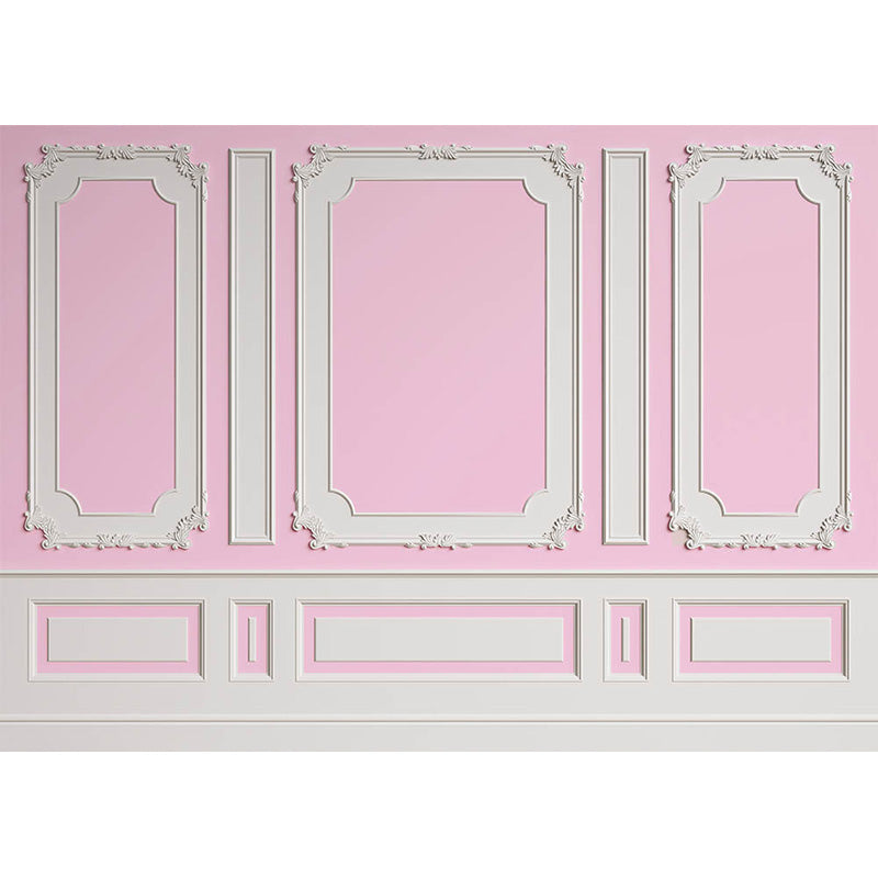 Avezano Pink Wall Door Backdrop For Photography-AVEZANO