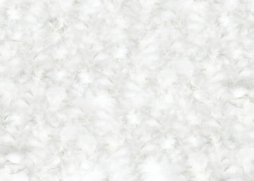 Avezano White Smoky Snowflakes Textured Christmas Photography Backdrop-AVEZANO