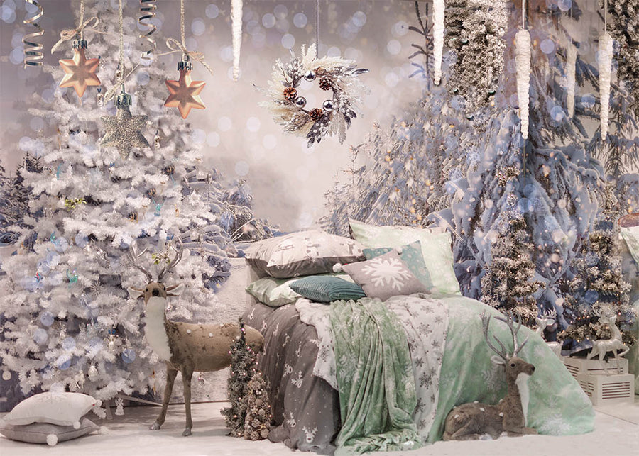 Avezano Winter Wonderland Christmas Photography Backdrop-AVEZANO