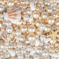 Avezano Pearls And Shells Backdrop For Photography-AVEZANO