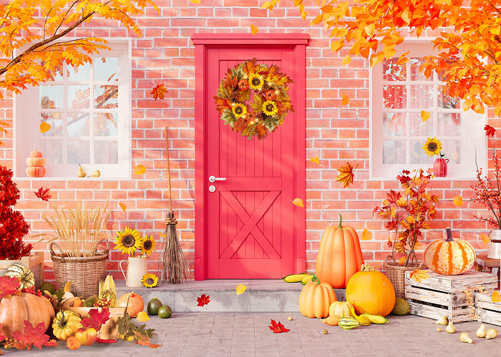 Avezano Harvest Of Autumn Backdrop For Photography-AVEZANO