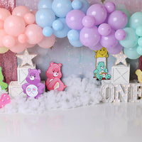Avezano Care Bear One Backdrop for Photography Designed By Stefany Figueroa