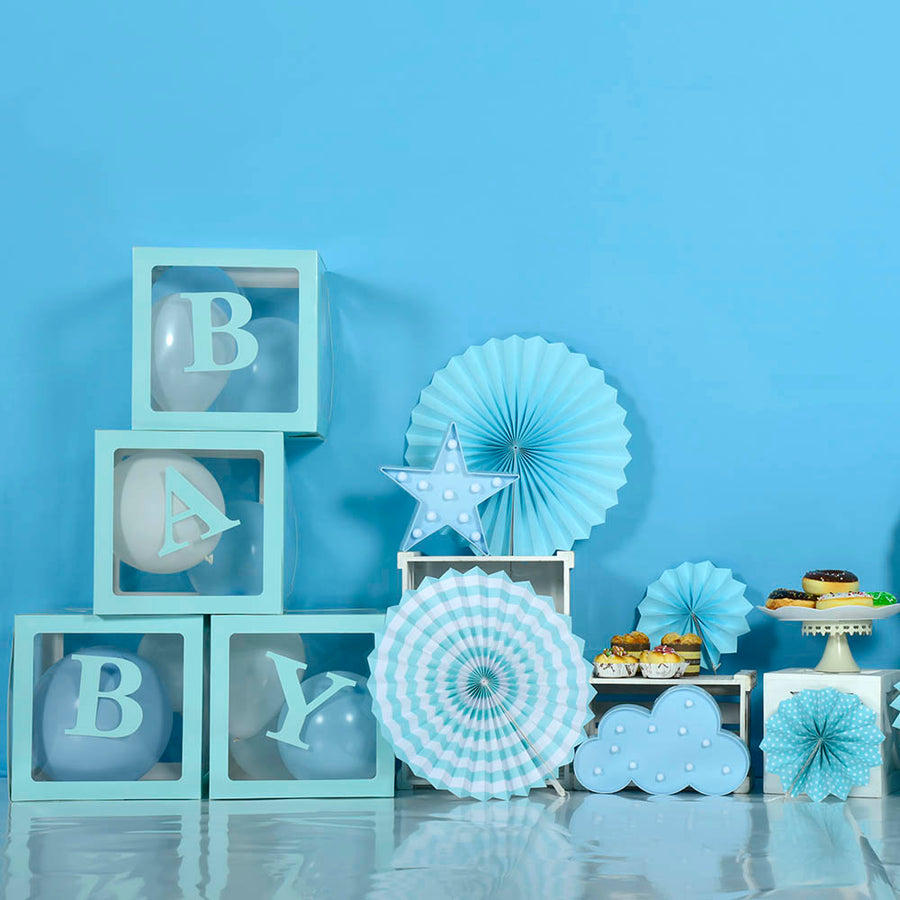 Avezano Blue Baby Backdrop For Photography Designed By Gwen Studio