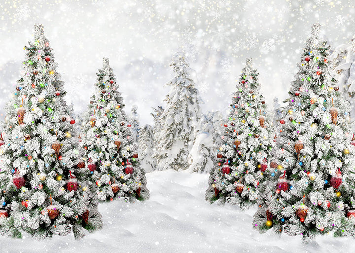 Avezano Christmas Decoration Christmas Tree Photography Background-AVEZANO