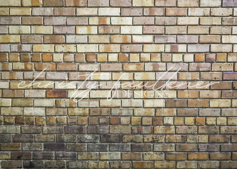 Avezano Vintage Brick Wall Backdrop Designed By Christy Faulkner-AVEZANO