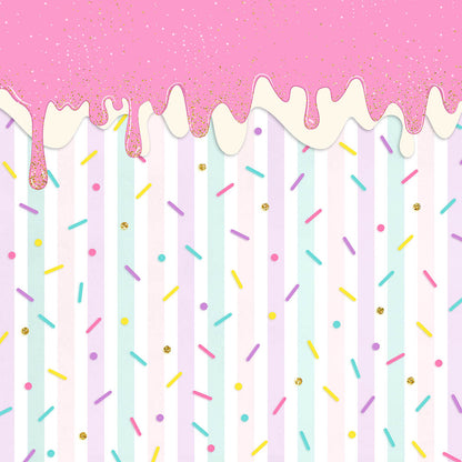 Avezano Summer Donut Theme Birthday Party Photography Background