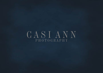 Avezano Dark Blue Texture Photography Backdrop Designed By Casi Ann-AVEZANO
