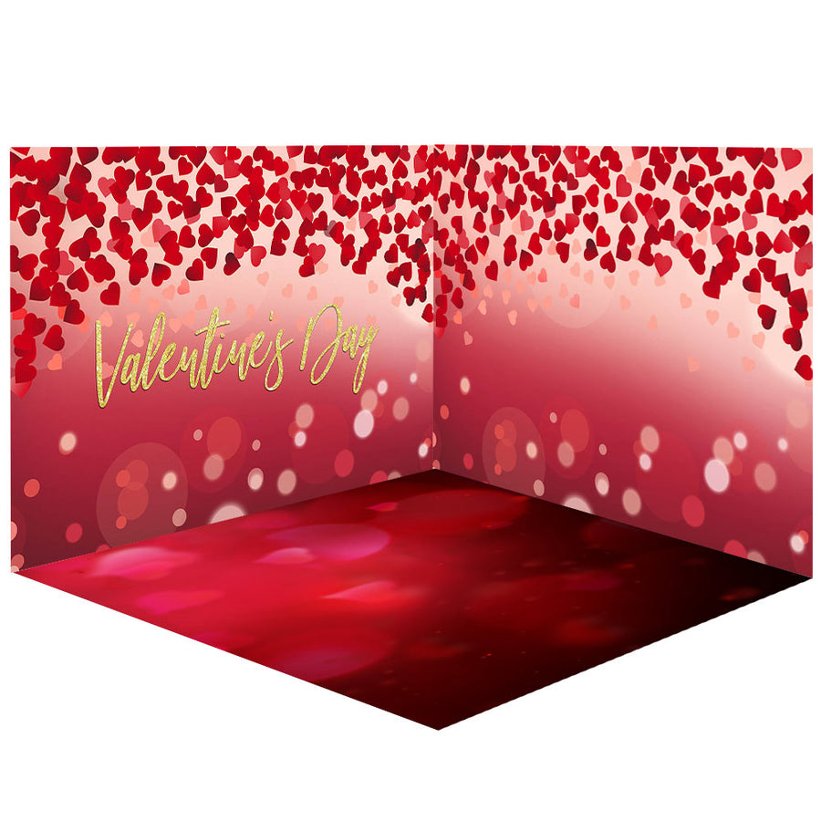 Avezano Valentine's Day Photography Backdrop Room Set-AVEZANO
