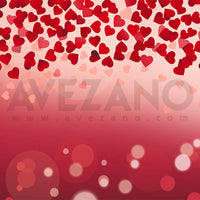 Avezano Valentine's Day Photography Backdrop Room Set