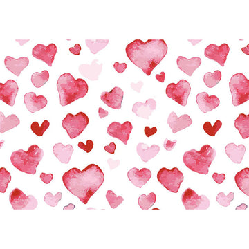 Avezano Hand Painted Love Hearts Valentine'S Day Photography Backdrop-AVEZANO