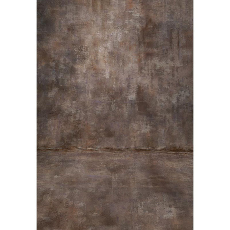 Avezano Retro Brown Abstract Oil Painting Texture Backdrop For Portrait Photography-AVEZANO