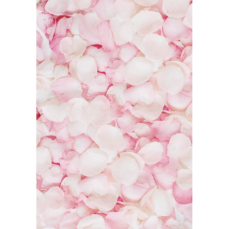 Avezano Pink Petals Floral Backdrop For Photography-AVEZANO