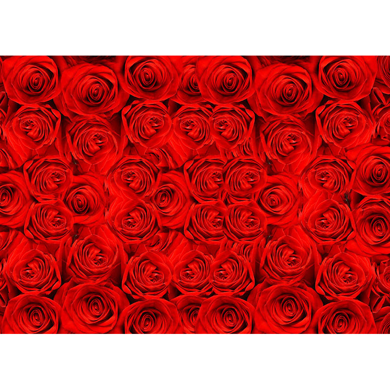 Avezano Red Rose Wall Floral Backdrop-AVEZANO