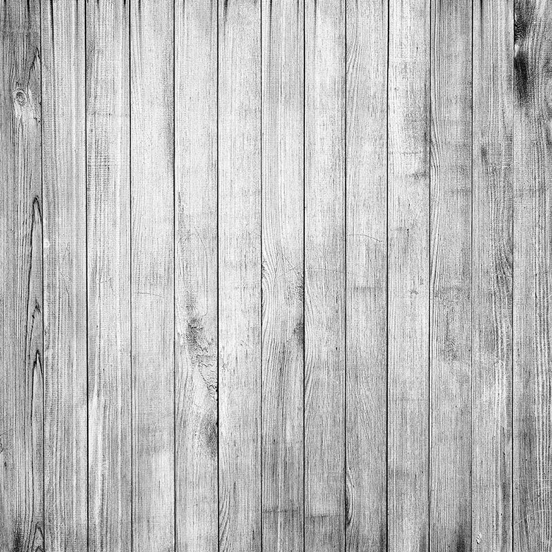 Avezano Gray Retro Wood Floor Texture Backdrop-AVEZANO