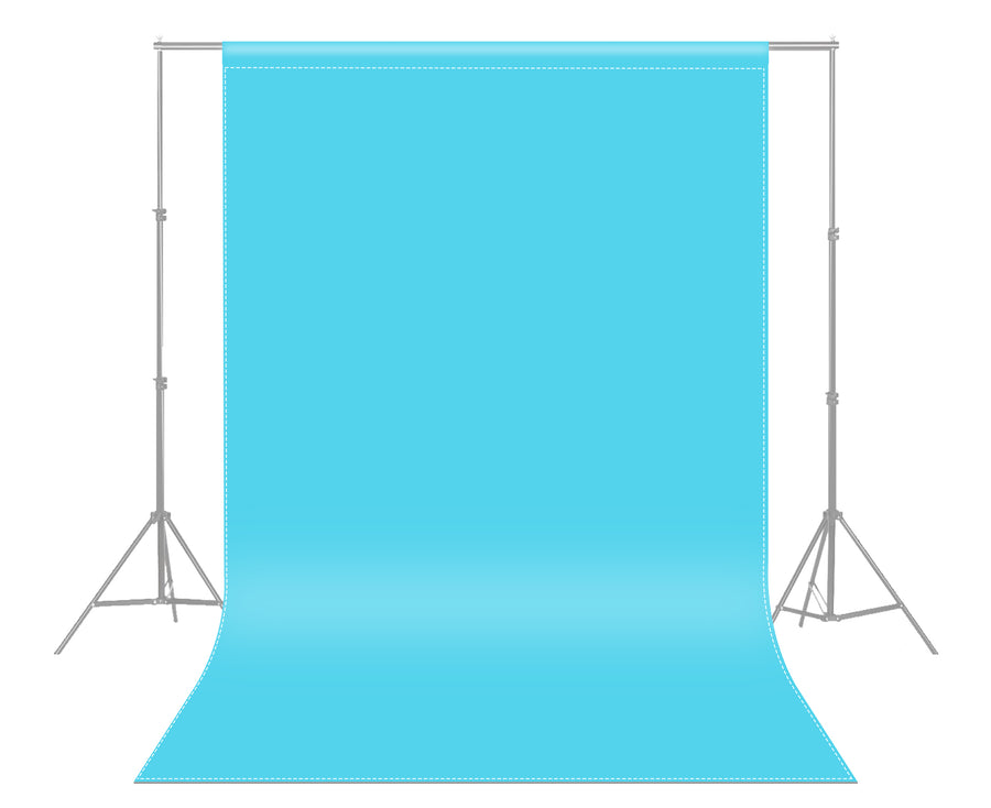 Avezano Blue Solid Color Photography Backdrop-AVEZANO