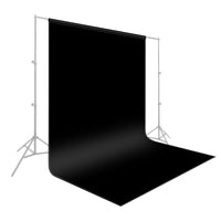 Avezano Black Solid Color Photography Backdrop
