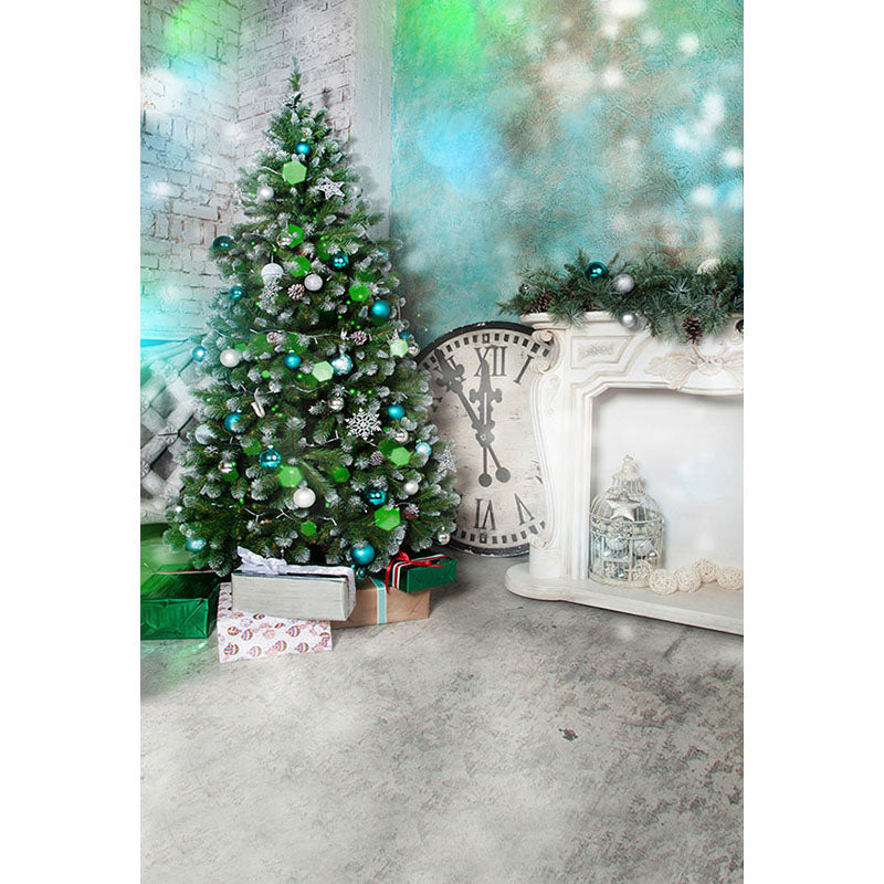 Avezano The Christmas Tree Photography Backdrop For Christmas-AVEZANO