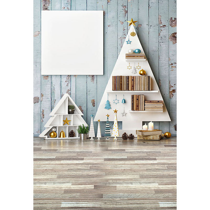 Avezano Christmas Decorations And Book Photography Backdrop For Christmas-AVEZANO