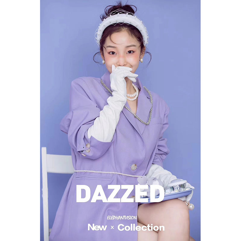 Avezano Bluish Violet Gradually Pales Gradient Backdrop For Portrait Photography