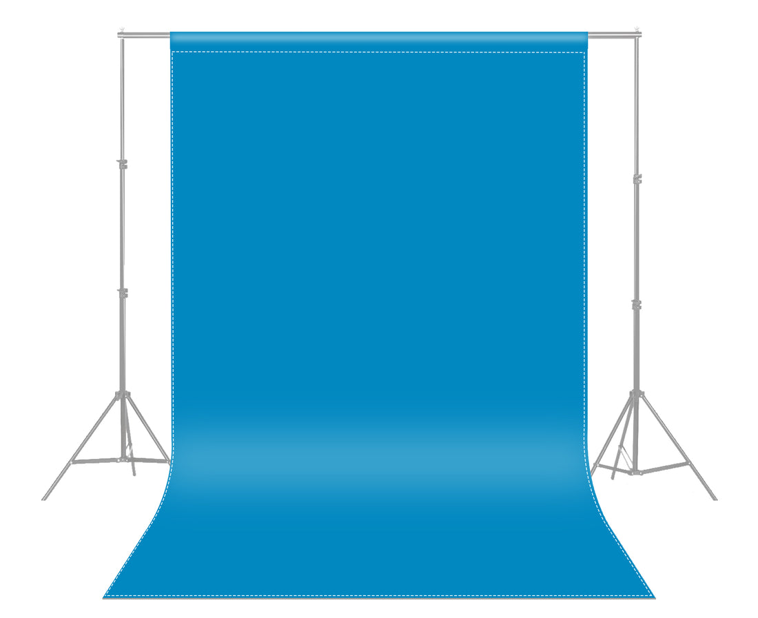 Avezano Blue Solid Colour Backdrop For Photography-AVEZANO